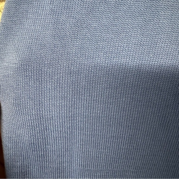 NWT Talbots button down cardigan blue v-neck - Picture 9 of 9